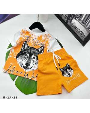 КОМПЛЕКТ ФУТБОЛКА+ШОРТЫ ТКАНЬ 100% ХЛОПОК