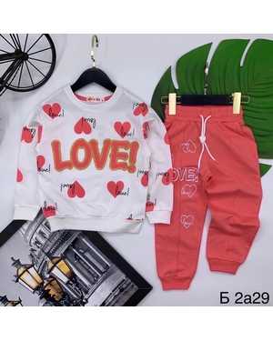 ДЕТСКИЙ КОСТЮМ ДВОЙКА ТКАНЬ 100% ХЛОПОК