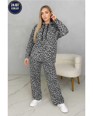 ЖЕНСКИЙ КОСТЮМ ТКАНЬ ФЛИС С НАЧЁСОМ