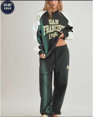 ЖЕНСКИЙ КОСТЮМ ДВОЙКА ТКАНЬ ФЛИС С НАЧЁСОМ