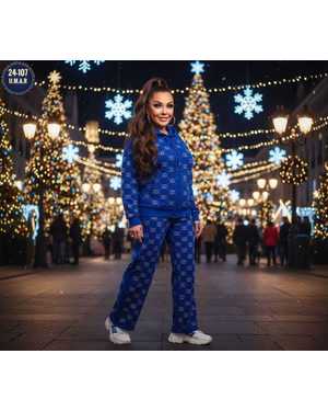 ЖЕНСКИЙ КОСТЮМ ДВОЙКА ТКАНЬ КАШЕМИР С СТРАЗАМИ