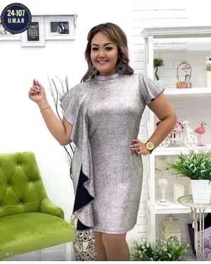 ПЛАТЬЕ ТКАНЬ ЛЮРЕКС