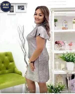 ПЛАТЬЕ ТКАНЬ ЛЮРЕКС