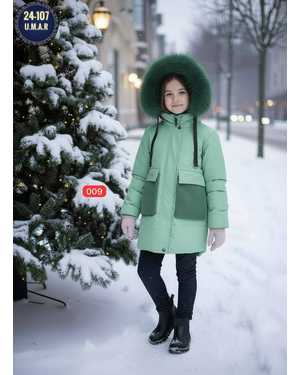 КУРТКА ТКАНЬ ПЛАЩЕВКА С ПОДКЛАДКОЙ ИЗ ФЛИСА