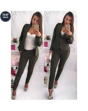 ЖЕНСКИЙ КОСТЮМ ДВОЙКА ТКАНЬ БАРБИ