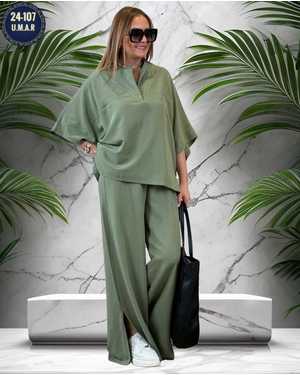 ЖЕНСКИЙ КОСТЮМ ДВОЙКА ТКАНЬ ХБ ЛИЁН