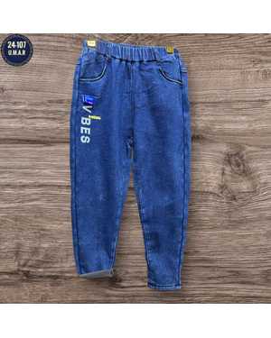 ШТАНЫ ТКАНЬ ДЖИНС С МЕХОМ