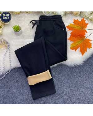 БРЮКИ ТКАНЬ ВАРЕНКА НА ФЛИСЕ