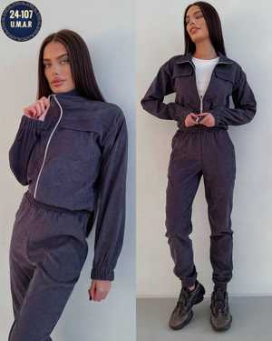 ЖЕНСКИЙ КОСТЮМ ДВОЙКА ТКАНЬ МИКРО ВЕЛЬВЕТ