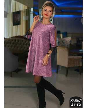 ПЛАТЬЕ ТКАНЬ ЛЮРЕКС