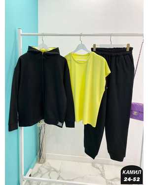 ЖЕНСКИЙ КОСТЮМ ТРОЙКА ТКАНЬ ФЛИС