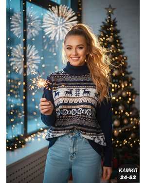 СВИТЕР ТКАНЬ ШЕРСТЯНЫЙ ТЁПЛЫЙ КАШЕМИР