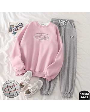 ЖЕНСКИЙ КОСТЮМ ДВОЙКА ТКАНЬ НА ФЛИСЕ