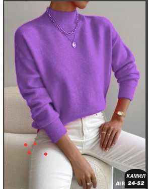 СВИТЕР ТКАНЬ КАШЕМИР