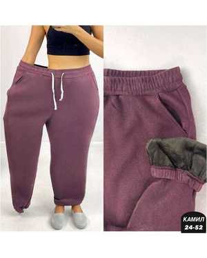 ШТАНЫ ТКАНЬ ФЛИС С НАЧЁСОМ