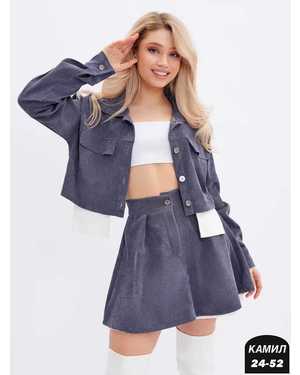 ЖЕНСКИЙ КОСТЮМ ТКАНЬ ВИЛЛИВЕТ