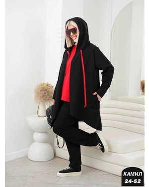 ЖЕНСКИЙ КОСТЮМ ТРОЙКА В РАЗМЕР ТКАНЬ ТРЕХНИТКА НА ФЛИСЕ