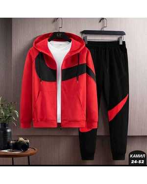 МУЖСКОЙ КОСТЮМ ДВОЙКА ТКАНЬ ФЛИС С НАЧЁСОМ