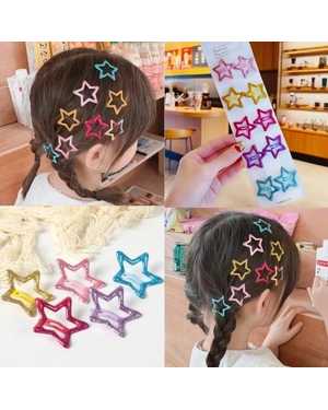 Заколки для волос звездочки 10 штук