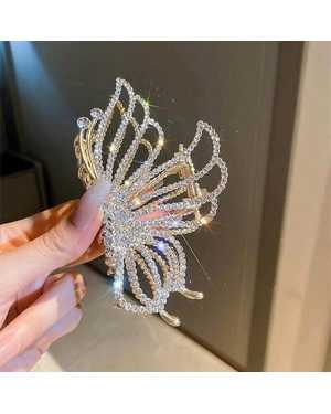 металлический краб для волос