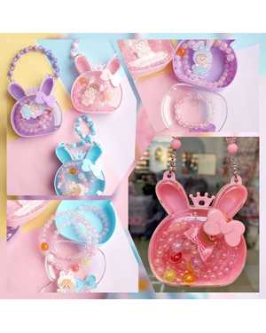 Набор детский Сумочка, бусы, браслет без выбора