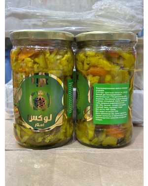 Консервированные Микс Соленых Огурцов 680гр