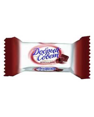 Конфеты суфле шоколадное Добрый Совет 1кг