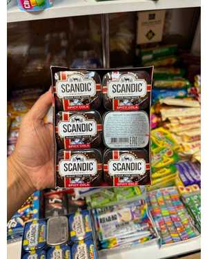 Конфеты Скандис: Scandic БЕЗ Сахара Блок 18шт