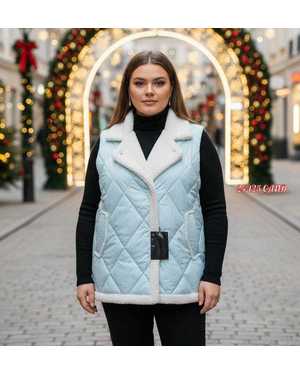 БЕЗРУКАВКА ТКАНЬ СИНТЕПОН С ПОДКЛАДКОЙ