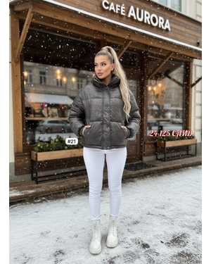 КУРТКА ТКАНЬ КОЖА