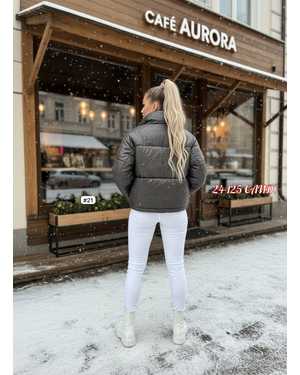 КУРТКА ТКАНЬ КОЖА