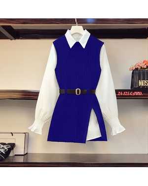 ПЛАТЬЕ-ТУНИКА ТКАНЬ ВЯЗНЫЙ КАШЕМИР