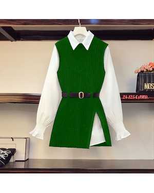 ПЛАТЬЕ-ТУНИКА ТКАНЬ ВЯЗНЫЙ КАШЕМИР