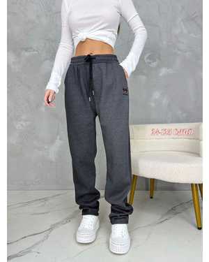 БРЮКИ УТЯШКА ТКАНЬ С НАЧЁСОМ