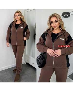 ЖЕНСКИЙ КОСТЮМ ДВОЙКА ТКАНЬ ФЛИС