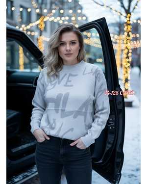 СВИТЕР ТКАНЬ КАШЕМИР