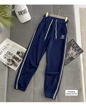 БРЮКИ В РАЗМЕР ТКАНЬ ТРЁХНИТКА ТРИКОТАЖ