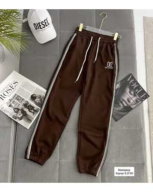 БРЮКИ В РАЗМЕР ТКАНЬ ТРЁХНИТКА ТРИКОТАЖ