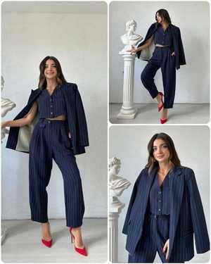 ЖЕНСКИЙ КОСТЮМ ДВОЙКА В РАЗМЕР ТКАНЬ КОСТЮМНАЯ МОСКВА