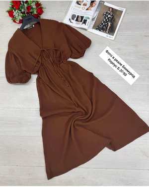 ПЛАТЬЕ В РАЗМЕР ТКАНЬ МУСЛИН (ХЛОПОК)