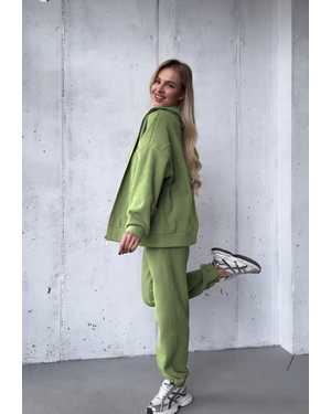 ЖЕНСКИЙ КОСТЮМ ДВОЙКА ТКАНЬ ФЛИС ДВУХСТОРОННИЙ