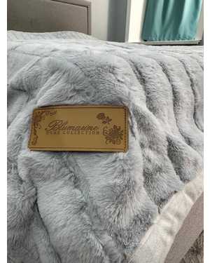 Меховой плед 