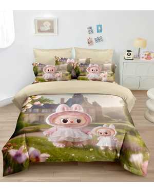 Комплект детского постельного белья. Ткань: Сатин(возможно замена на похожее)