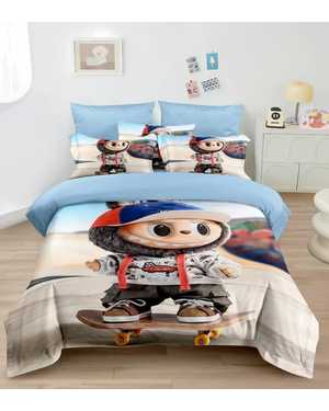 Комплект детского постельного белья. Ткань: Сатин(возможно замена на похожее)