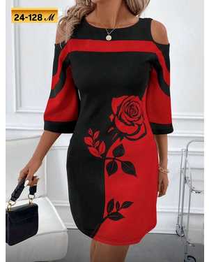 ПЛАТЬЕ ТКАНЬ КРЕПУН, СУБЛИМАЦИЯ