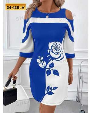 ПЛАТЬЕ ТКАНЬ КРЕПУН, СУБЛИМАЦИЯ