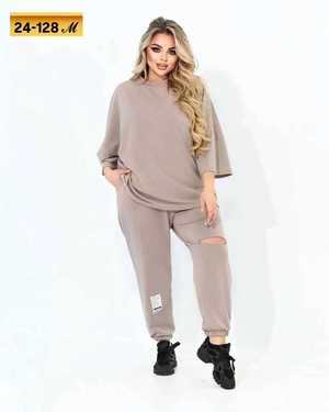 ЖЕНСКИЙ КОСТЮМ ДВОЙКА ТКАНЬ ДВУХНИТКА