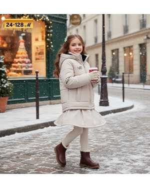 КУРТКА ТКАНЬ МЕХ