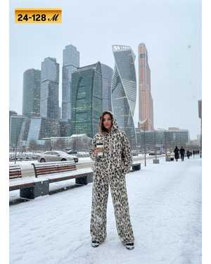 ЖЕНСКИЙ КОСТЮМ ДВОЙКА ТКАНЬ ФЛИС С НАЧЁСОМ