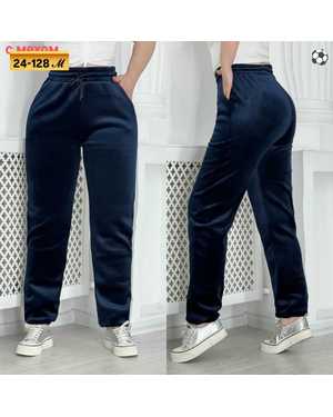 ШТАНЫ ТКАНЬ ВЕЛЮР С МЕХОМ